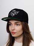 Бейсболка MITCHELL NESS арт. HHSS7357-LAKYYPPPBLCK Los Angeles Kings NHL (черный)